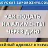 Как подать на алименты через Дию онлайн в Украине