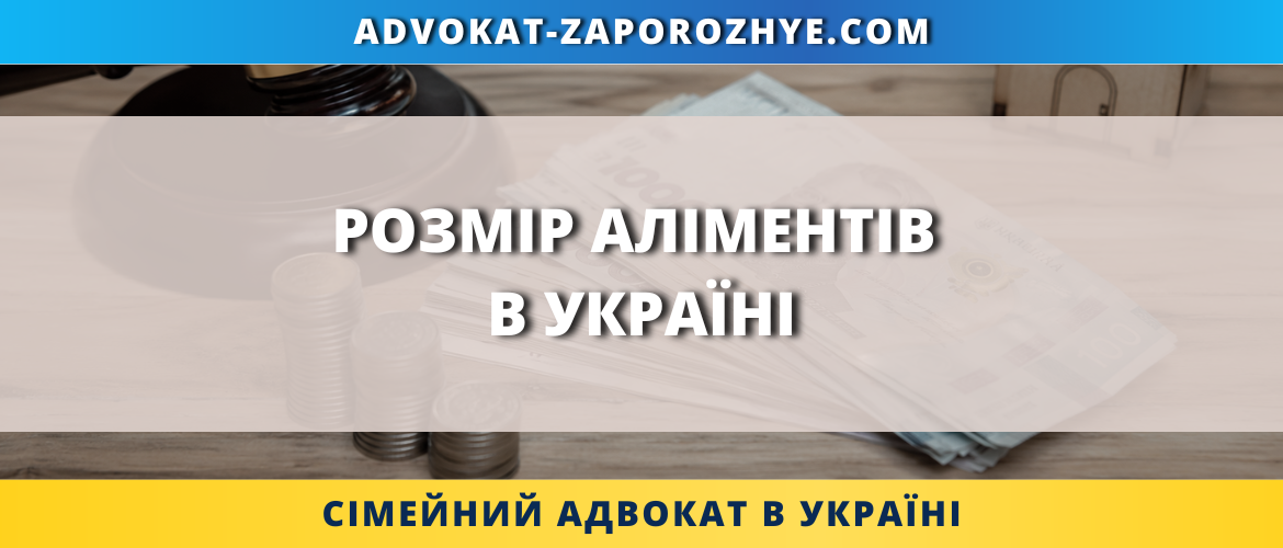 Розмір аліментів в Україні порядок визначення та стягнення